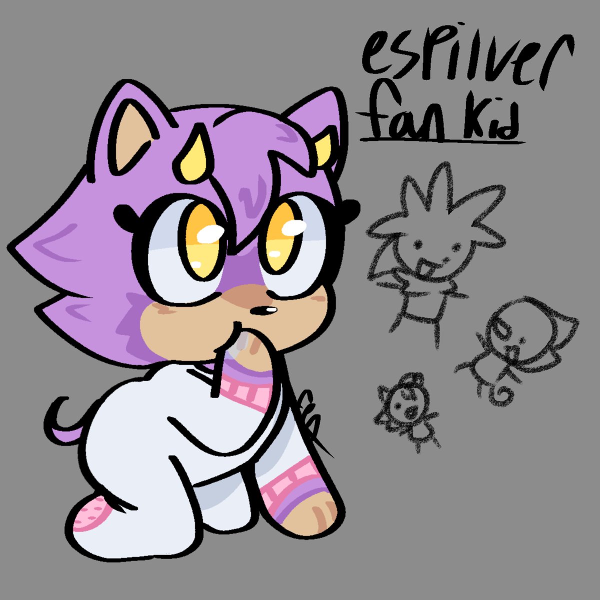 Invader_four's tweet photo. I didn’t have anything else to draw 😭😭

#sonicthedgehog #espilver #fankid https://t.co/zLJsJddyRX