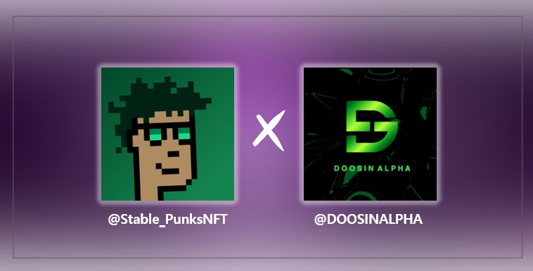 DOOSINALPHA's tweet photo. We are excited to announce our partnership with @Stable_PunksNFT