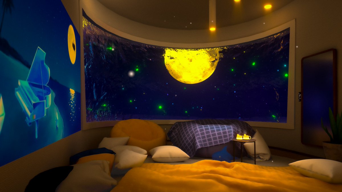 jellekayen's tweet photo. 星空の下、雲海を越えて進む小さな飛行船
A small airship travelling across a sea of clouds beneath the starry sky.
World: 星粒をひとつまみ ⁄ A Pinch of Stardust
Author: ksr03_しろ @ksr03_dev
https://t.co/aDFdsn4slX
#VRChat #VRChatPhotography #VRChat_world紹介 https://t.co/o9Kl6t6qWb