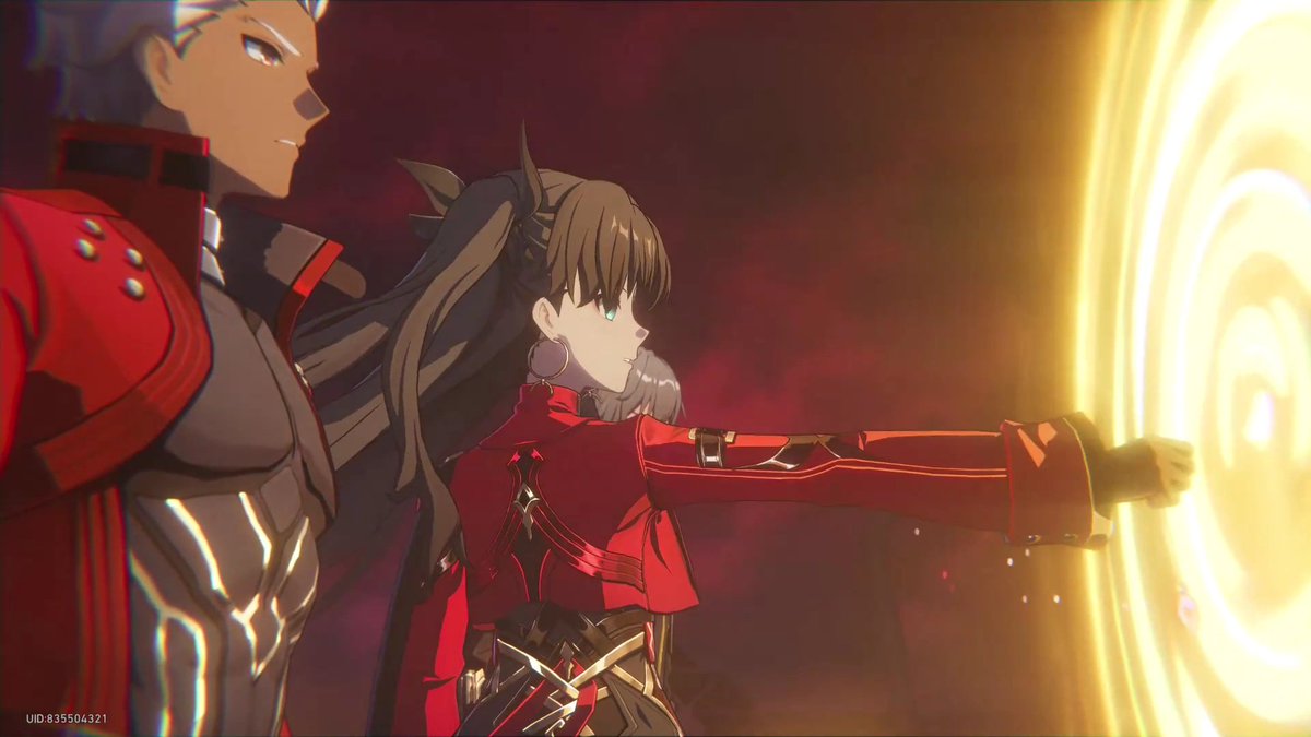 アニメエキスポ　崩壊スターレイル　刀/遠坂凛/アーチャーセット 崩壊スターレイル アーチャーと遠坂凛の会話もめっちゃ良かったすね！
