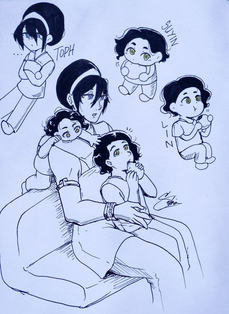 Fir4_raraa's tweet photo. ๐๐๐I'm obsessed.๐ญ๐ญ
#atla #tophbeifong #linbeifong #suyinbeifong #tlok https://t.co/F6x1KotX0c