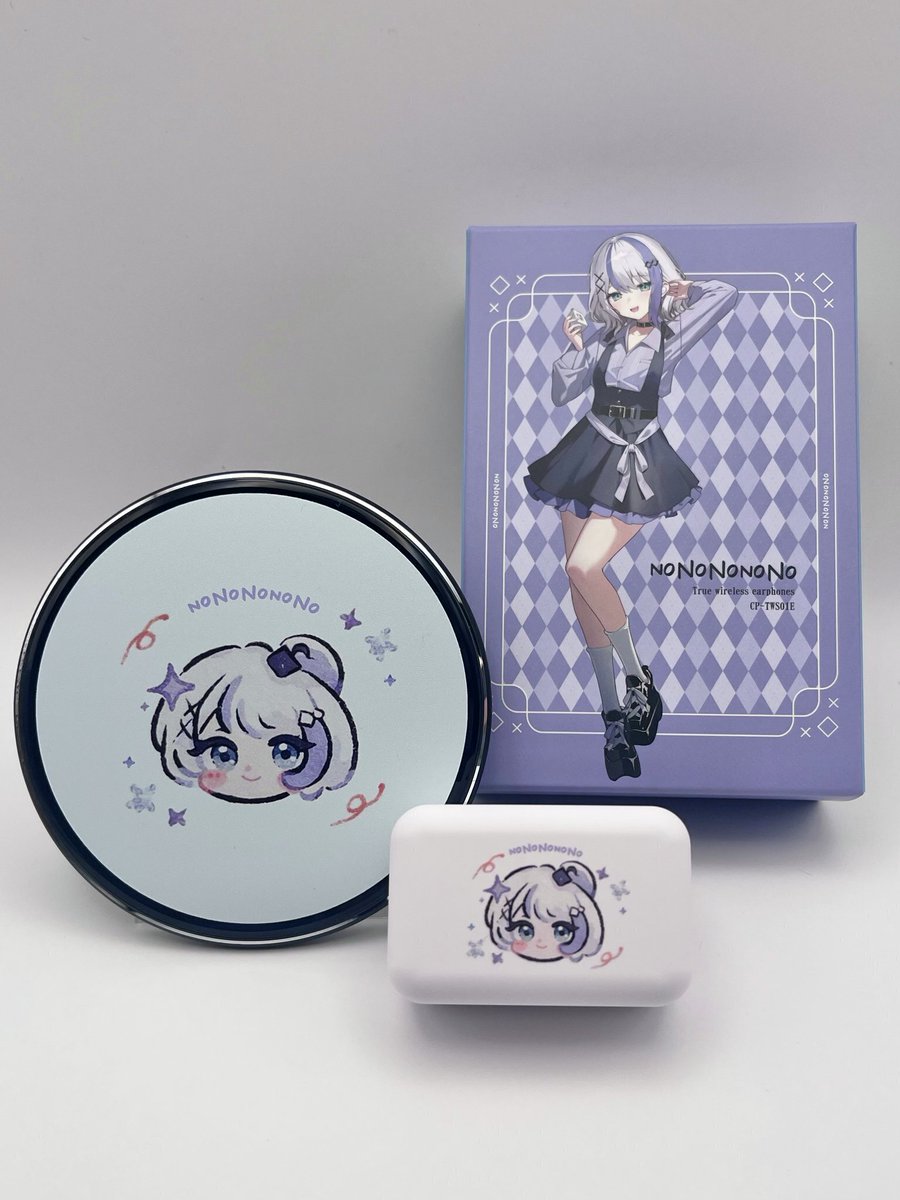 201号室 / 『灰色の夢』『アポトーシス』『MV試聴カード』新品 ミリプロ所属 Vsinger『#音ノ乃のの』🎧🤍 コラボワイヤレスイヤホン