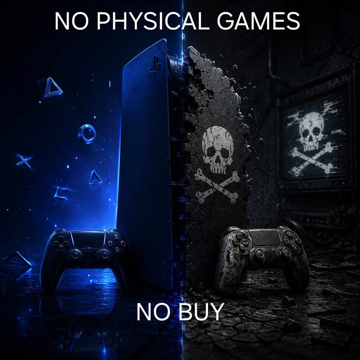 metsymoon's tweet photo. @PlayStation #NoPhysicalNoBuy #PlayStation #PayStation #NoDiscsNoMoney #NoDiscNoBuy #NoPhysicalNoMoney #PSPlus #Cancelled https://t.co/bJYrBv46x5