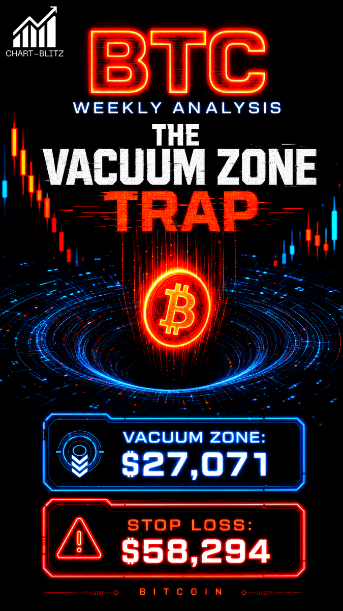 chartblitz's tweet photo. [BTC Update] Retail celebrates ETF inflows; institutions manufacture "Exit Liquidity." ⚠️ Weekly MACD stuck below zero—this bounce has no juice. Critical line at $58,294. If it breaks, $27,071 Vacuum Zone is next!
https://t.co/rgzjnBKIFz#BTC #Bitcoin #Crypto https://t.co/e9hm3NZBvX