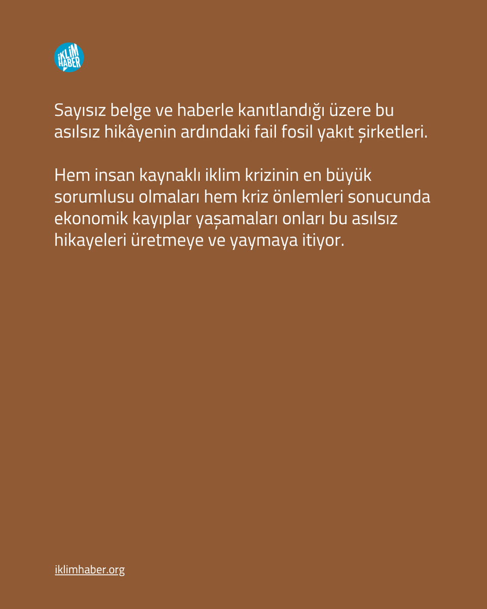 iklimhaber's tweet photo. İklim krizi gerçeğini kabul etmeyen inkârcı cephenin en sık başvurduğu argümanlardan biri de bilim insanlarının bu konuda ortak bir görüşünün olmadığıdır. Ama işin gerçeği, hakemli bilimsel dergilerde yayın yapan bilim insanlarının yüzde 99’u iklim krizinden ve kaynağının da insan olduğundan emin.

#ikliminkarcılığı
