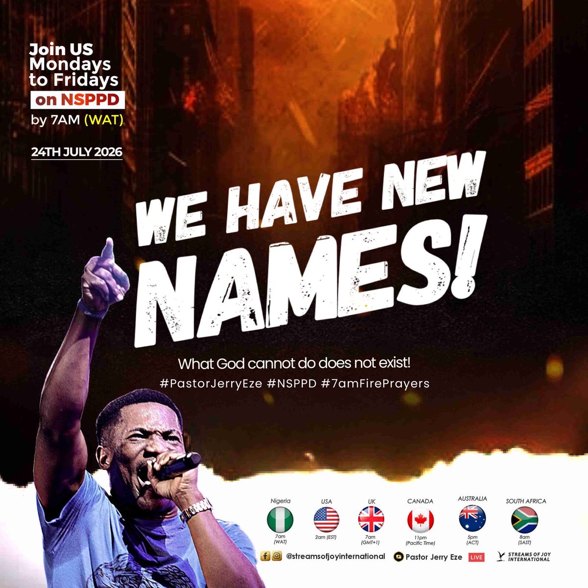 streamsofjoyHQ's tweet photo. NSPPDIANS, LET’S DECLARE AND SEE HIGHLIGHTS 👇🏻

Isaiah 62:2 
And the Gentiles shall see thy righteousness, and all kings thy glory: and thou shalt be called by a new name, which the mouth of the LORD shall name.

Ruth 1:20 
And she said unto them, Call me not Naomi, call me Mara: for the Almighty hath dealt very bitterly with me.

1 Peter 2:9 
But ye [are] a chosen generation, a royal priesthood, an holy nation, a peculiar people; that ye should shew forth the praises of him who hath called you out of darkness into his marvellous light:

Psalms 23:5 
Thou preparest a table before me in the presence of mine enemies: thou anointest my head with oil; my cup runneth over.

Genesis 2:19 
And out of the ground the LORD God formed every beast of the field, and every fowl of the air; and brought [them] unto Adam to see what he would call them: and whatsoever Adam called every living creature, that [was] the name thereof.

1 Samuel 17:8 
And he stood and cried unto the armies of Israel, and said unto them, Why are ye come out to set [your] battle in array? [am] not I a Philistine, and ye servants to Saul? choose you a man for you, and let him come down to me.

1 Samuel 17:26
 And David spake to the men that stood by him, saying, What shall be done to the man that killeth this Philistine, and taketh away the reproach from Israel? for who [is] this uncircumcised Philistine, that he should defy the armies of the living God?

Matthew 5:14-15 
Ye are the light of the world. A city that is set on an hill cannot be hid. Neither do men light a candle, and put it under a bushel, but on a candlestick; and it giveth light unto all that are in the house.

Genesis 1:16 
And God made two great lights; the greater light to rule the day, and the lesser light to rule the night: [he made] the stars also.

1 Corinthians 15:41
 [There is] one glory of the sun, and another glory of the moon, and another glory of the stars: for [one] star differeth from [another] star in glory.

Exodus 7:1 
And the LORD said unto Moses, See, I have made thee a god to Pharaoh: and Aaron thy brother shall be thy prophet.

Isaiah 62:3 
Thou shalt also be a crown of glory in the hand of the LORD, and a royal diadem in the hand of thy God.

1 Corinthians 2:9
 But as it is written, Eye hath not seen, nor ear heard, neither have entered into the heart of man, the things which God hath prepared for them that love him.

Exodus 15:1
 Then sang Moses and the children of Israel this song unto the LORD, and spake, saying, I will sing unto the LORD, for he hath triumphed gloriously: the horse and his rider hath he thrown into the sea.

Esther 6:1 
On that night could not the king sleep, and he commanded to bring the book of records of the chronicles; and they were read before the king.