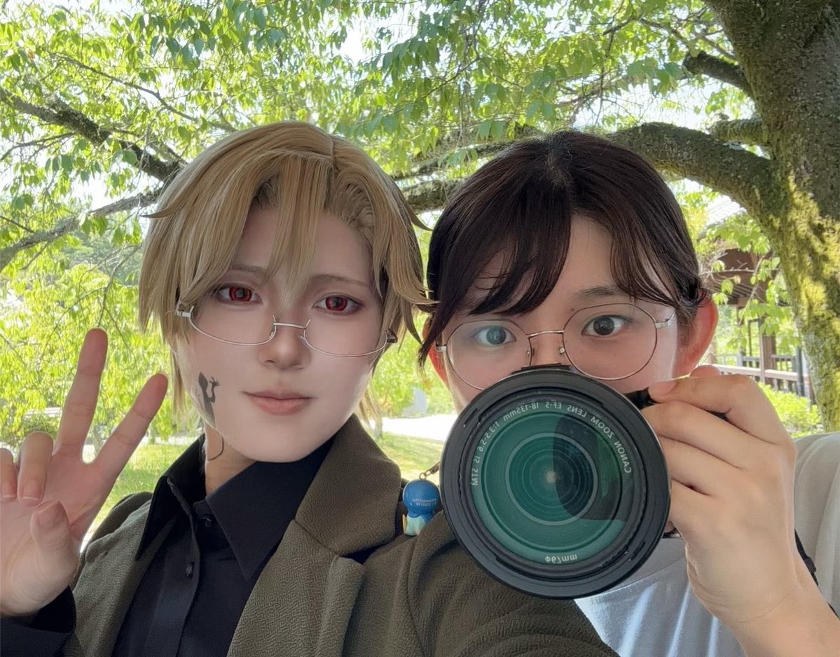 nyokicamera's tweet photo. 昨日は夏目友人帳の的場さんと名取さんを撮らせてもらった！！！！！

激エモな写真撮れて、アフターも激アツですっごく楽しかった₍₍ ◝('ω'◝) ⁾⁾ ₍₍ (◟'ω')◟ ⁾⁾ https://t.co/RqLwgXa6oW