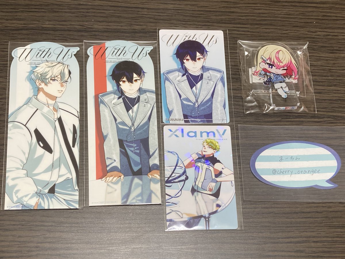 cherry_orangee's tweet photo. 【交換】ビバレン XlamV With Us アルバム ビジュカ アクスタ しおり 特典

【譲】 レオン スバル じんたろう アグリ
【求】 イッセイ
※レオンは纏めてのお取引のみ

郵送

お気軽にお声掛けください🧸 https://t.co/Ly5KVoOlpt