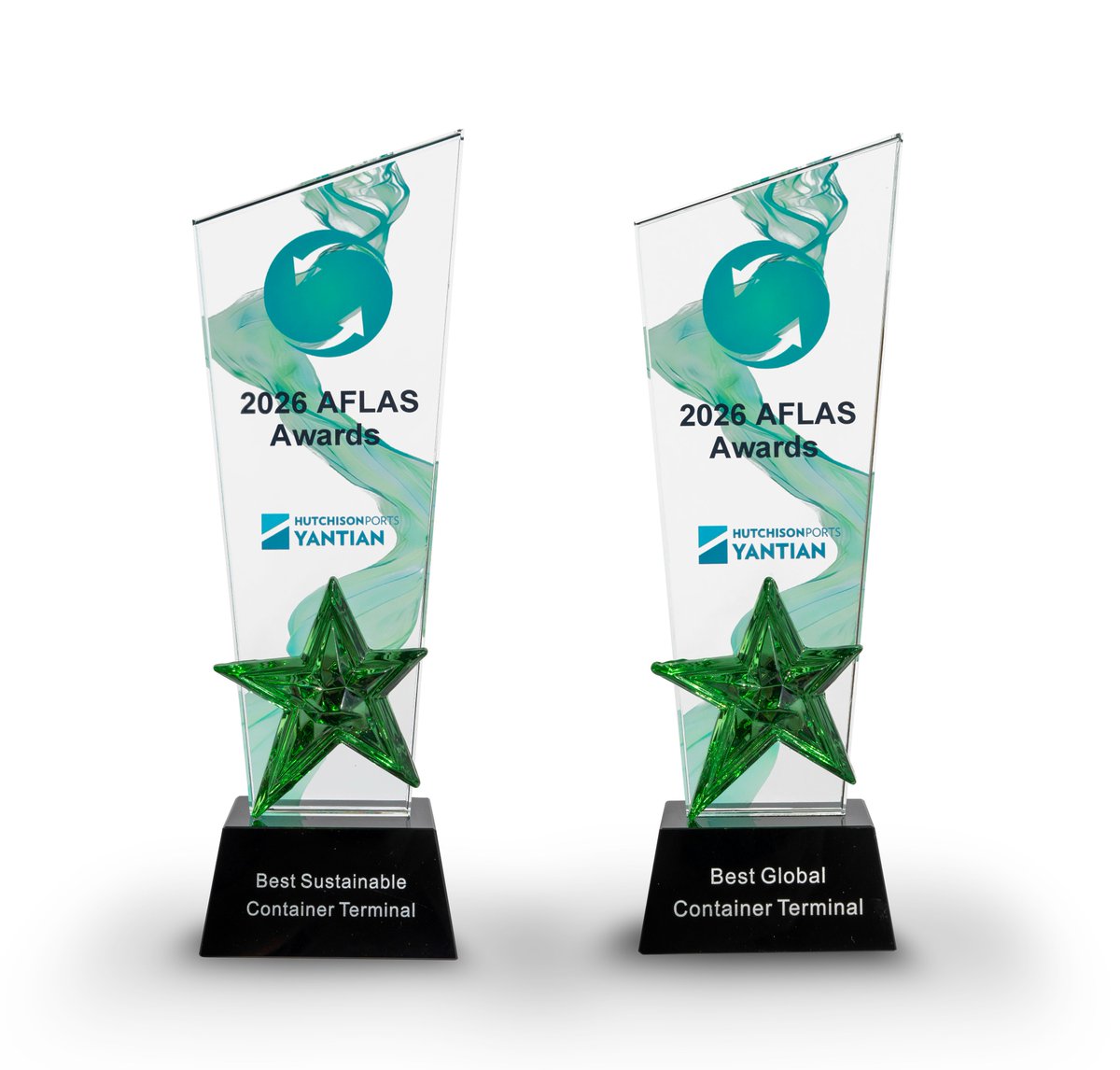 COSCOSHIPPING's tweet photo. 🏆 Yantian Terminal has been named Best Global Container Terminal and Best Sustainable Container Terminal at the Asian Freight, Logistics and Supply Chain Awards.

Organized annually by Asia Cargo News, the AFLAS Awards recognize outstanding service providers across the global freight and logistics industry, based on votes from logistics companies and their customers.
The honors reflect international recognition of Yantian Terminal’s operational capabilities, extensive route network, service excellence, innovation, and reliability.

🌱 The terminal has also continued to advance green and low-carbon development, winning the Best Sustainable Container Terminal award five times since 2019.

#COSCOSHIPPING #SailingTogether