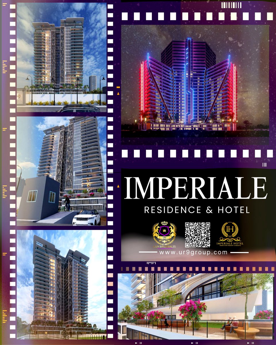 Ur9Group's tweet photo. Experience luxury on a whole new level.

Imperiale Residence & Hotel by UR9 is redefining Abuja's skyline with a world-class high-rise masterpiece where elegance, innovation, and premium living come together.

Own more than a property. Own a landmark.

@ur9group
No. 4 Ajose Adeogun Street, Utako, Abuja
08171476946