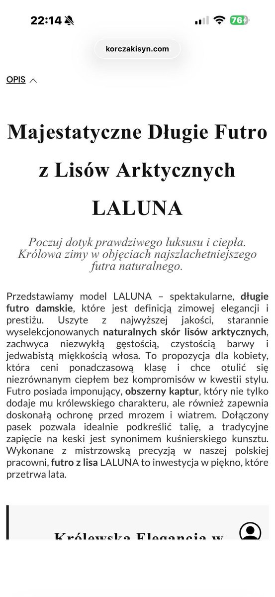 CzarnaListaPro's tweet photo. Najnowsza obrończyni zwierząt w Polsce- Pani Laluna. 

Jeszcze w grudniu ubiegłego roku występowała w naturalnym futrze z lisów arktycznych. 

Ale wtedy pewnie jeszcze "nie wiedziała". Dziś już zapewne "wstydzi się" i chodzi rolnikom po posesjach, żeby zabrać im psa lub kota. https://t.co/xUJ90rAcei