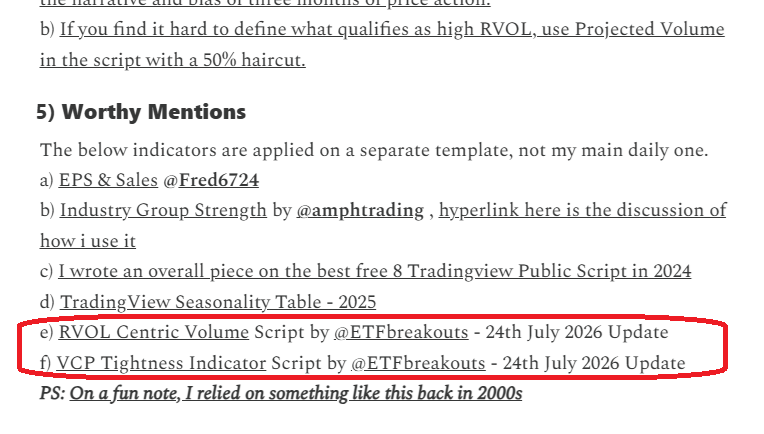 jfsrev's tweet photo. Updated with two new free @tradingview scripts that I think are worth having for every swing trader.

https://t.co/SvGb59qZfY

Big shoutout to @ETFbreakouts for creating and publishing these excellent TradingView scripts. https://t.co/9RnpLvf5WV