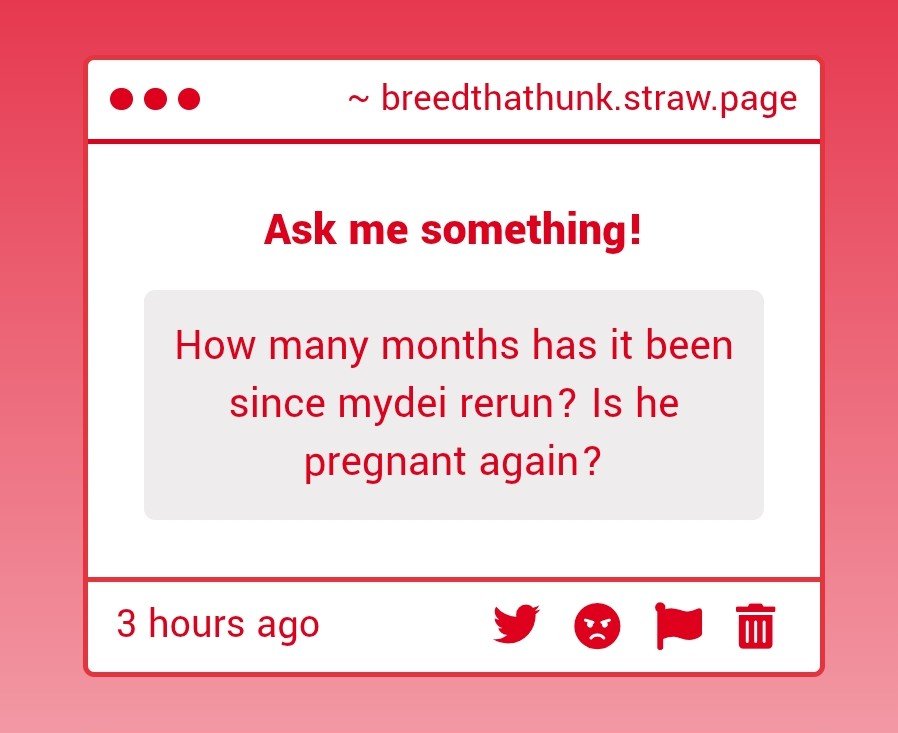 femmemydei's tweet photo. Holy shit. You're right 

oomf earlier mentioned how if Mydei actually reruns in august/september it'll be 9-ish months since his last rerun.. all roads lead to pregdei https://t.co/1wrmADjqdX