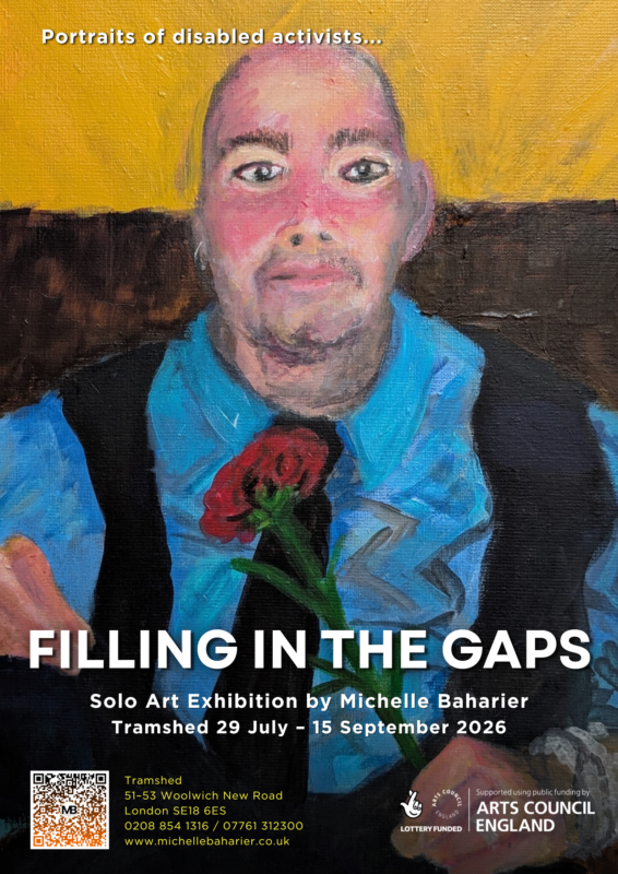 dyslxicRant's tweet photo. So whose portrait have I painted? And why?

The next showcase of Filling in the Gaps is on from 29 July to 15 September in the Tramshed.
51–53 Woolwich New Road
London SE18 6ES

#ArtExhibition #FillingInTheGaps #SoloExhibition #DisabilityCommunity #AccessiblePublicTransport https://t.co/OHilOaYy3V