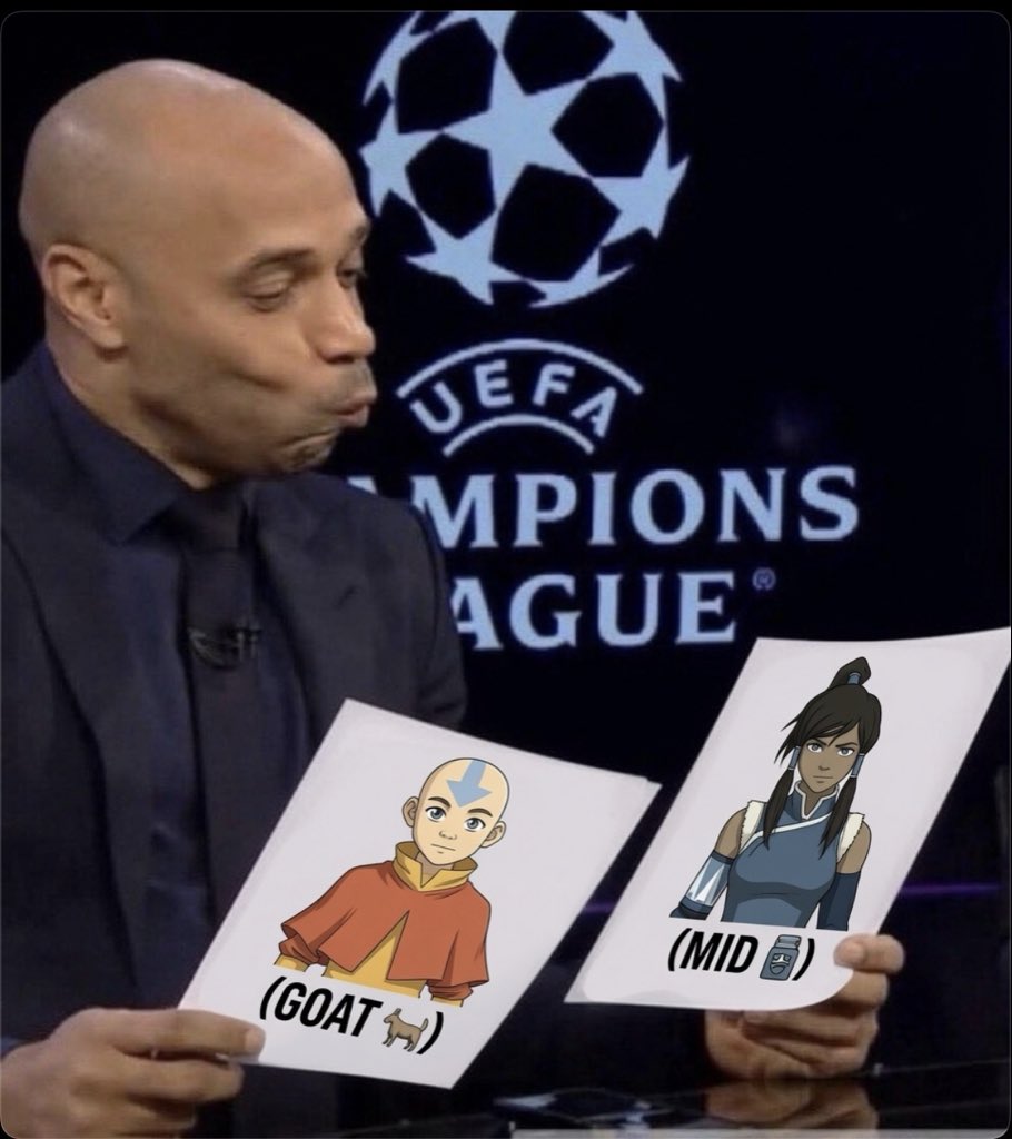 whattheycamefor's tweet photo. @PopBase We’ll  reopen the “KORRA IS A MID AVATAR” docket soon 😂😂 https://t.co/SrNl2cBt1o