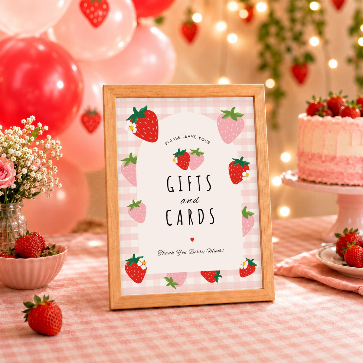 vocalmao6's tweet photo. ๐ Berry First Birthday Table Signs
Complete your strawberry party with 8 coordinating editable signs for gifts, cards, favors, drinks and more. Two printable sizes included.
Shop on Etsy: https://t.co/zLJ8Ez3jdy
#BerryFirstBirthday #TableSigns #StrawberryParty https://t.co/bkn4Cx2B1r