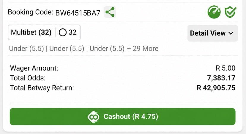 Betwayguru1234's tweet photo. 7.3K odds-on ❤️‍🩹🥳💸
Ft Under 5.5 Total Goals Slip 🥅⚽️🔥 
Kickoff 19;00 ⏰️ 

Code🤝BW64515BA7 https://t.co/6Aihf5Hscv