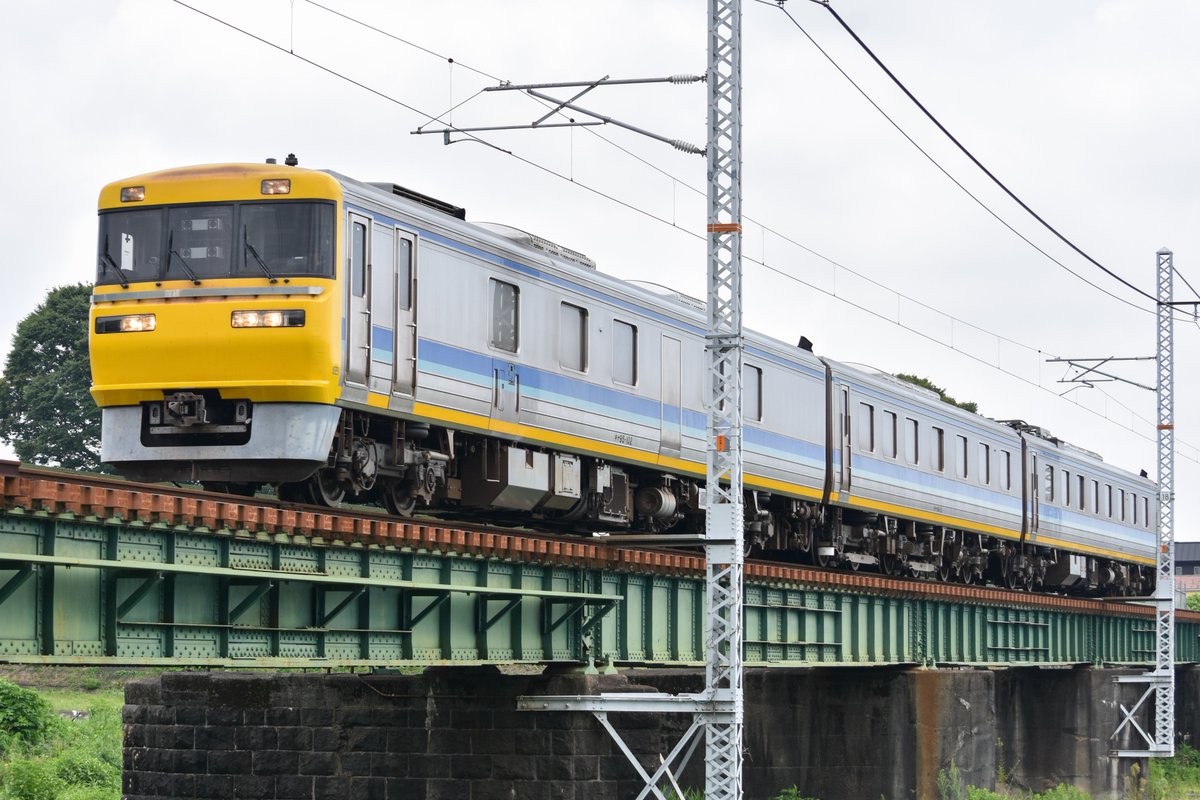Hoppy1253's tweet photo. キヤ95 DR2編成
御殿場線検測
曇り予報だったのに晴れたりして不安定な天気だった https://t.co/lbHPQkjVwF