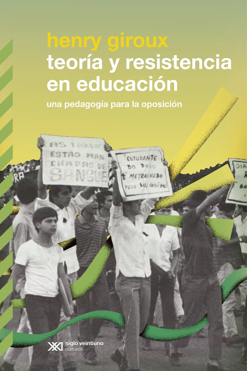 JimenaAlmenara's tweet photo. Teoría y resistencia en educación. Una pedagogía para la oposición | Henry Giroux
@sigloxxiesp 
Novedad bibliográfica #Biblioteca #ESADCYL #EPDCYL @Fuescyl
🔎https://t.co/qI25Blf4T0 https://t.co/VrCUZ5450M