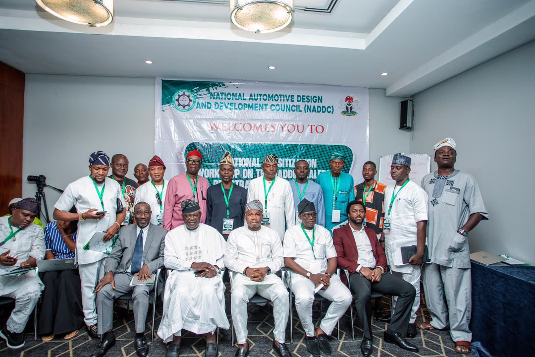 woye1's tweet photo. National Vehicle Dealership Registration Framework: South West Sensitization Workshop. 

2: The DG @NADDCouncil @oluosanip has opened the National Vehicle Dealership Registration Sensitization workshop commencing in the South West. 

3: What is National Dealership Registration Portal (NDRP)? 

-(a): the portal is designed to: Register and certify vehicle dealerships across Nigeria. 

-(b): Create a database of licensed automobile dealers. 

-(c): help combat Vehicle Theft and the sale of stolen or illegally imported vehicles. 

-(d): Support implementing of the National Automotive Industry Development Plan (NAIDP 2023-2033)

4: Benefits to registered dealers: 

-(a): Official recognition and certification by @NADDCouncil 

-(b): Greater credibility with customers, financial institutions, and business partners. 

-(c): Protection under the FG’s “NIGERIA FIRST” policy for promoting local industry. 

-(d): JOBS,JOBS 

5: The DG @NADDCouncil @oluosanip 
 urged dealers to embrace the portal as a strategic tool for business growth rather than a regulatory burden. 

-(a): He noted that registration would improve ease of doing business, attract investment, strengthen participation in automotive policy development. 

6: Also speaking, the National President of the Association of Motor Dealers of Nigeria (AMDON), Prince Ajibola Adedoyin, applauded the initiative, stating that it would formalize the dealership sector. 

-(a): enhance the credibility of genuine dealers, improve consumer confidence and expand access to government support and financing. @EthicalHac6791 @Basheernuhu01 @MasterBolaji @Bayo_Bilisi @BachelorIdan @Islamolowo1 @prinxe_B @CityBoyMedia @fmitiofficial @OwanEnoh @Ola_Of_Ogun1 @akanni_273 @OgbeniAdugbo @PresidentIkemba @YeriTheSGF @iamAhmadOlolu @ummuh_Zahra