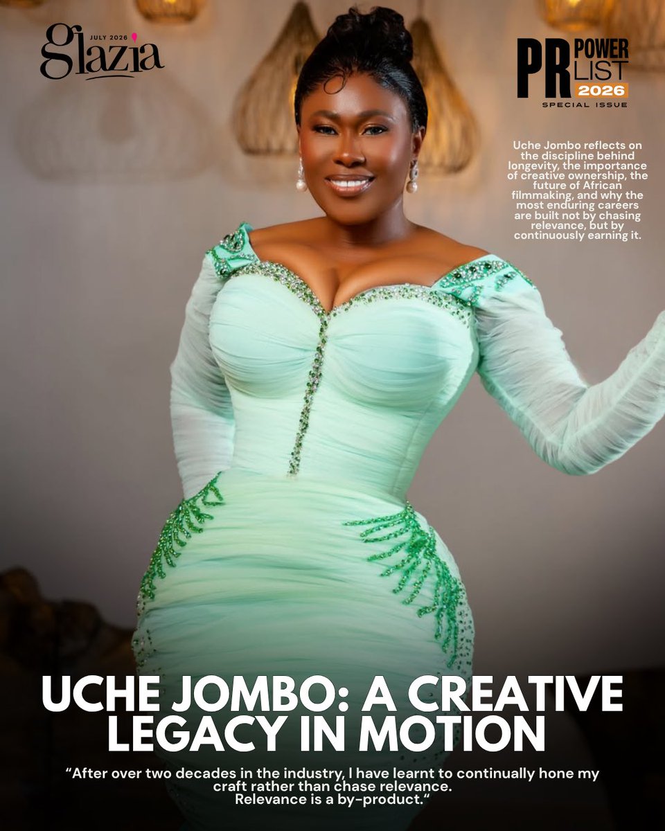 gugurutalents's tweet photo. Behind every successful brand is a powerful narrative, and @uchejombo has spent decades crafting definitions of excellence✨ 

Celebrating her inclusion in the Glazia @Glaziang 2026 PR Power List is a beautiful reminder of what consistency, brilliance, and unmatched media influence can build. She doesn’t just navigate the industry; she shapes it.