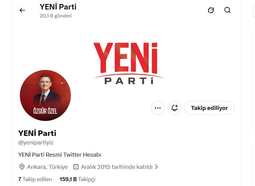 TC_MKemal's tweet photo. YENİ Parti nin x hesabı budur dostlar.

Takibe alıp,RT yapıp tüm dostlara bildirelim.

👉👉👉👉👉 @yenipartiyiz https://t.co/C1gwbAR3Da