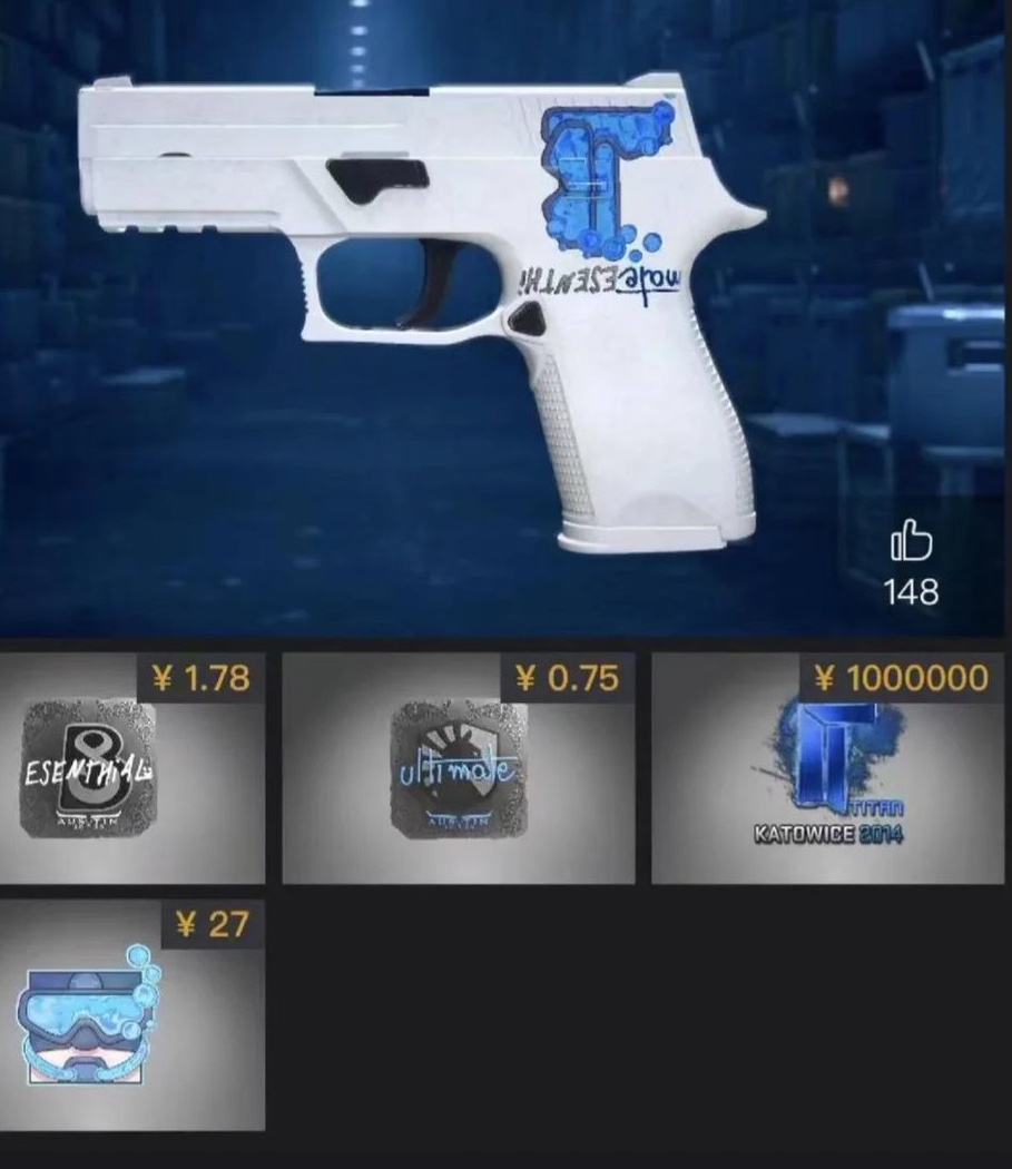 CSGO500's tweet photo. Budget Titan holo craft 🤯 https://t.co/XUgKPdcpcX