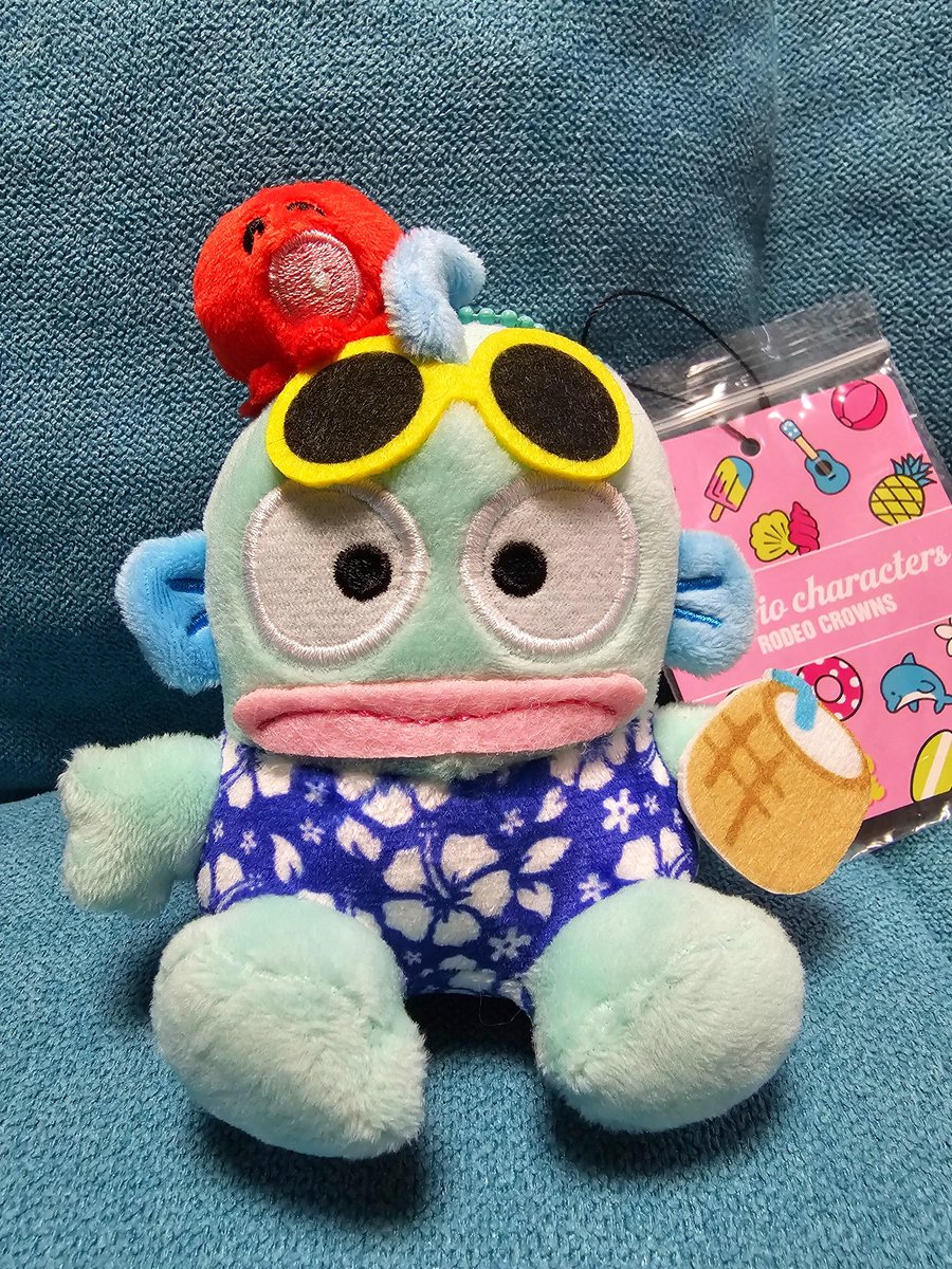 hanchan0326's tweet photo. 最近のお迎えしたハンギョドン達🫧 ͛.*
ロデオクラウンズの常夏ハンギョ、かき氷ハンギョ、夏祭りハンギョ、広島のお土産のもみじ饅頭ハンギョドンもぜーんぶ可愛いね🥰 https://t.co/gXigru1oUN