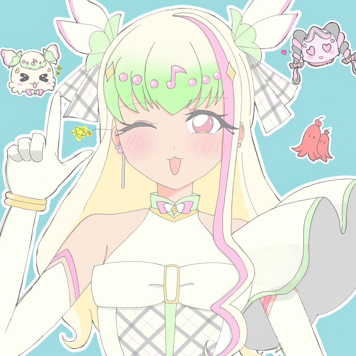 mythus0001's tweet photo. キュアズキューン🤍🖤🐙

#precure #プリキュア https://t.co/LhhX5HLfr6