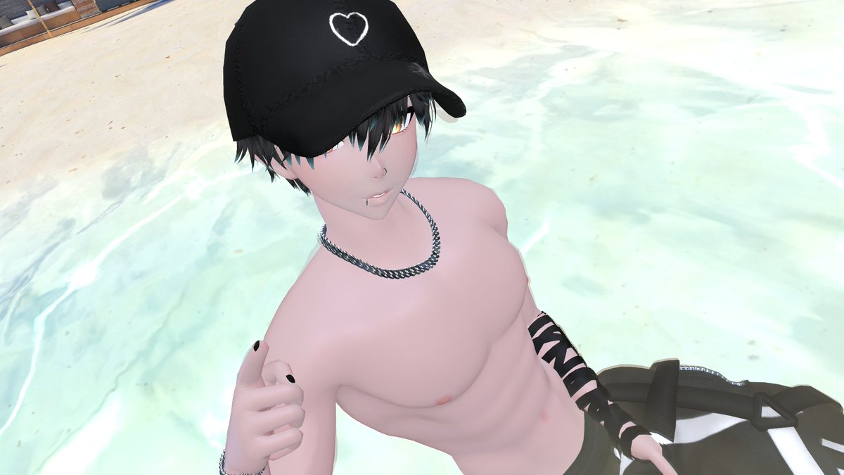NinjaRaiden_NT's tweet photo. Holidays in #VRChat #Beachworld https://t.co/UlcCaARSOW
