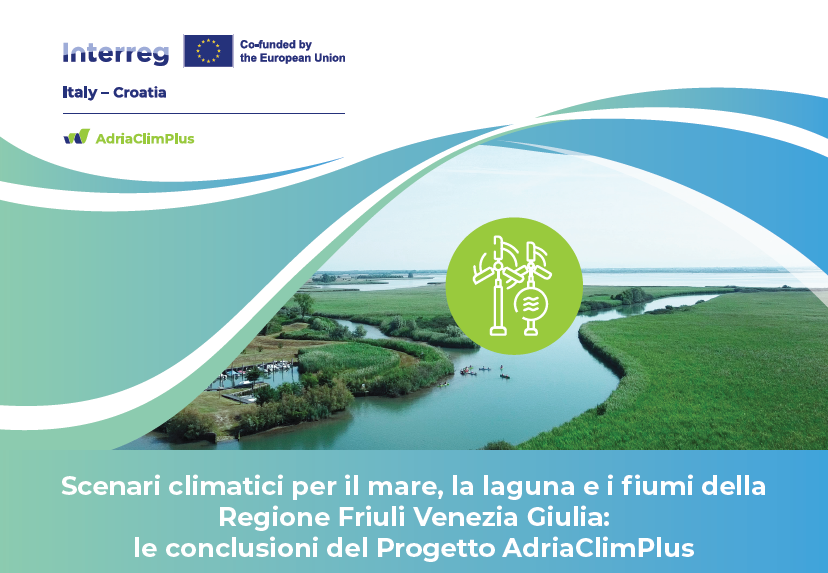 ARPAFVG's tweet photo. 📈🌎 Scenari futuri per mare, laguna e fiumi del #FriuliVeneziaGiulia: si conclude il progetto #AdriaClimPlus

#ArpaFVG presenta oggi i risultati per pianificare l'adattamento ai #cambiamenticlimatici

Leggi la news▶️https://t.co/EYkZbtTmi1 https://t.co/lzzHyXnKZs