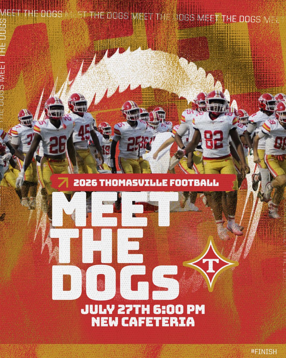 Thomasville Football tweet media