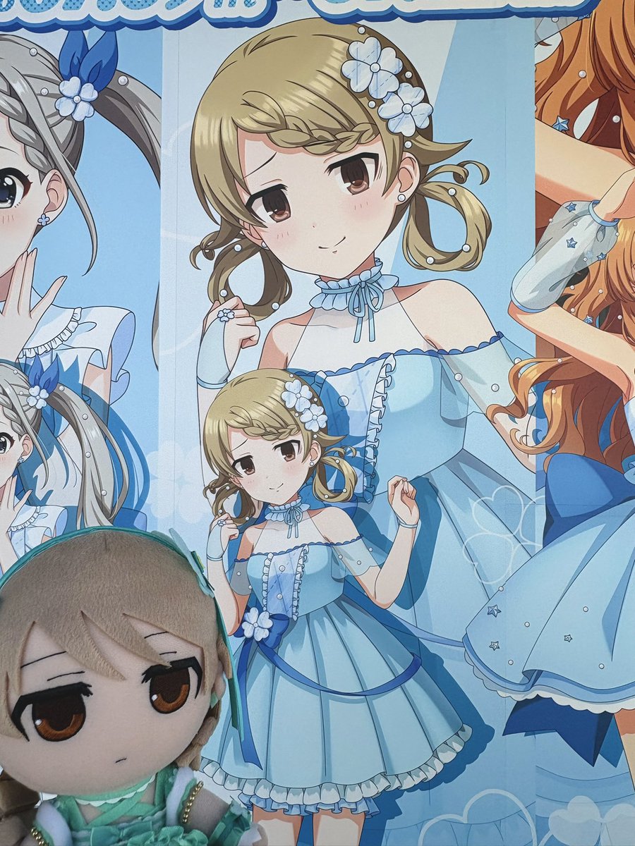 karin_takahashi's tweet photo. #デレマス × ＃全国タワー
『Silky Sparkling Summer Stage(#SSSS)』

乃々ちゃんぬいと行ってきました🐿️🌳

スタンプラリーしたり、アイス食べたり♪
グッズもたくさんゲットできました！
投票券も✨

かわいい髪型と衣装、嬉しいね、乃々ちゃん🐿️
#シンデレラガール総選挙2026 https://t.co/dQLDQ2xw1A