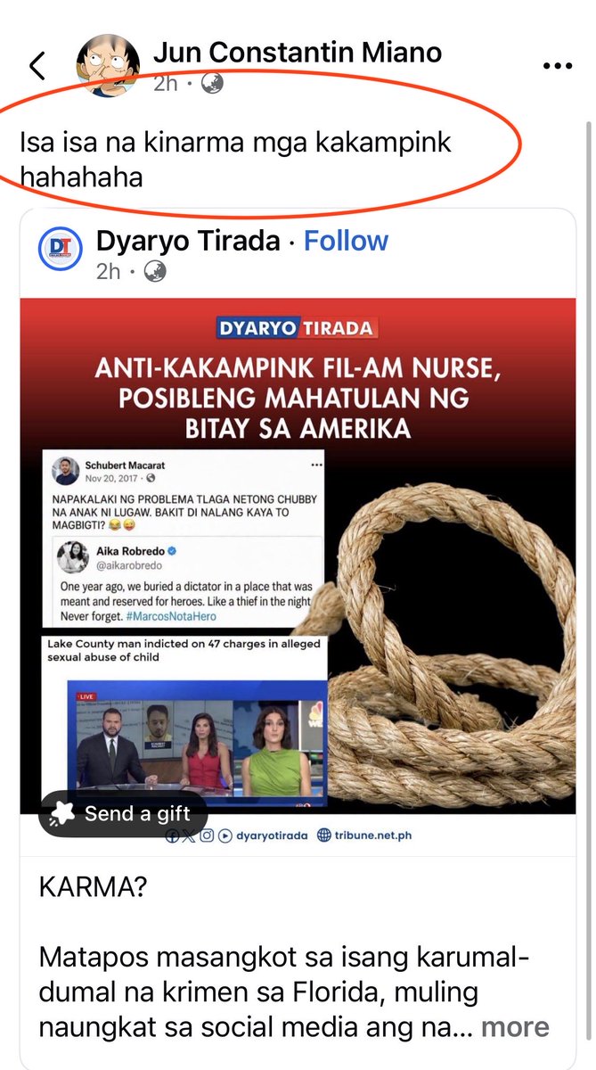 PilipinoTotoo's tweet photo. Kapag talaga DDS, kundi kriminal....Bobo!🤮🤮🤮 https://t.co/wkZRyHhVyj