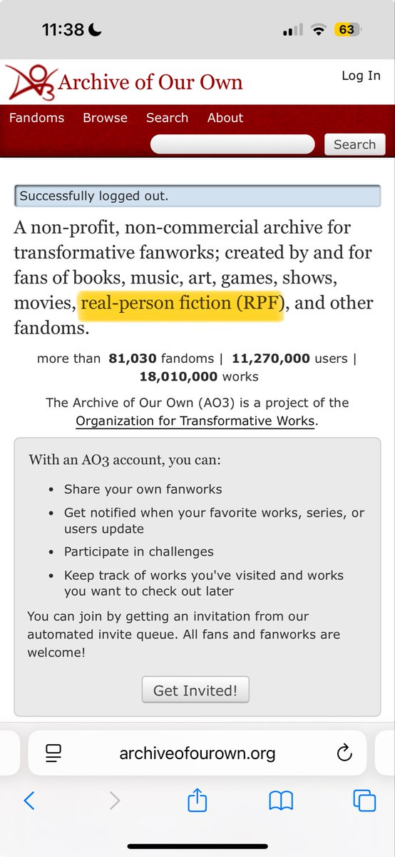 _alltheangels_'s tweet photo. funniest part about the anti-RPF AO3 discourse https://t.co/98wS53p0jL