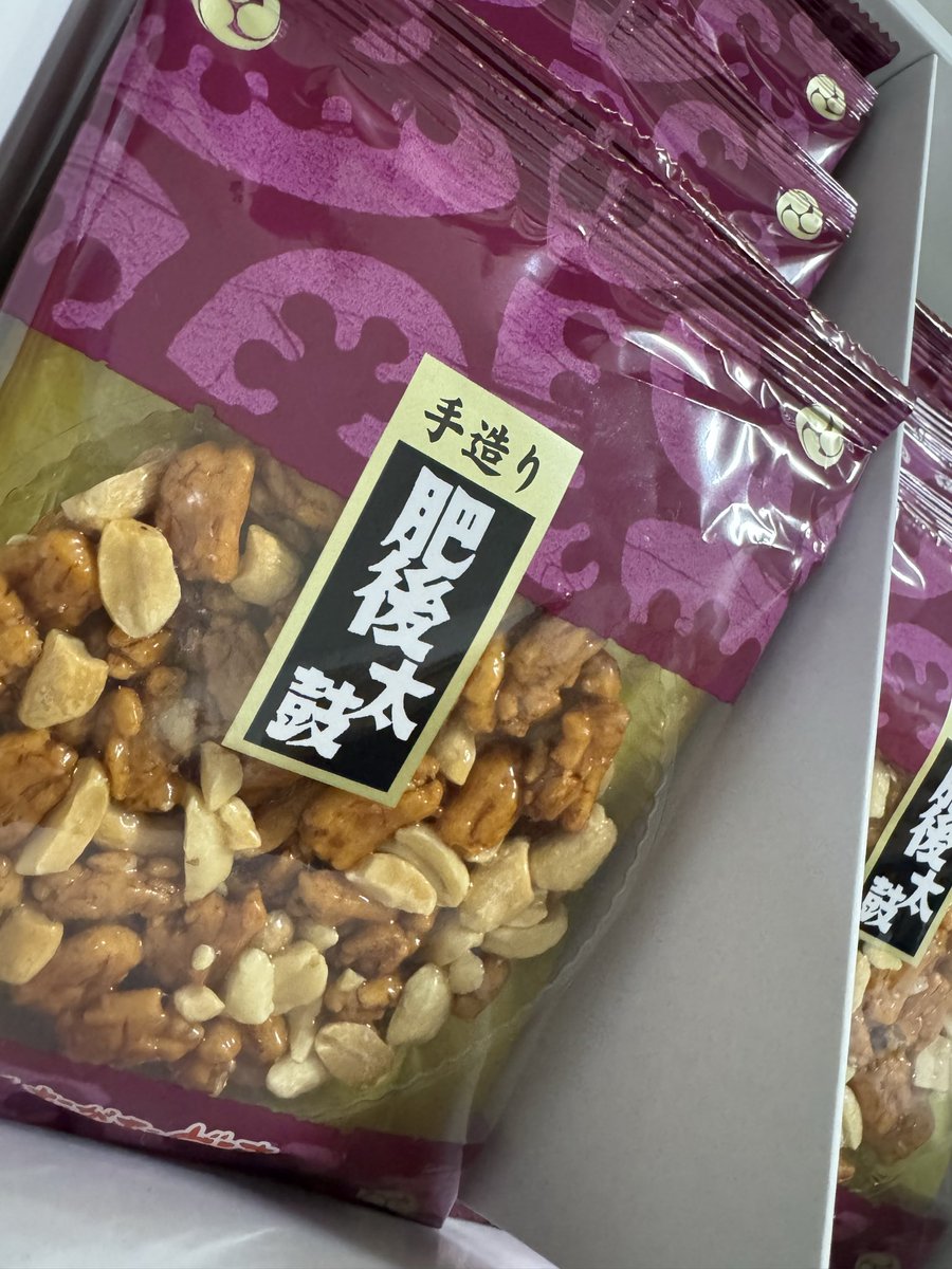 tabegoro00's tweet photo. 初めて肥後太鼓食べた！！
前から気になってたから嬉し！
あまじょっぱくてとても好きな味🥺
食べ応えもあって美味しかった( 'ч' )
今度自分へのご褒美にポチっちゃお！！！！ https://t.co/UtfDTFnMVu
