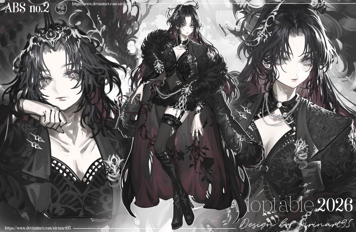 Sirin69244's tweet photo. ABS 2 [Closed] #adoptale #characterdesign #artshare #illustration #originalcharacterar https://t.co/MvL9Ge3paI