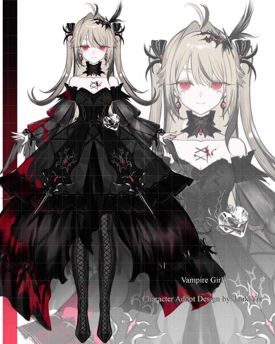IzukiYia's tweet photo. Adopt:  
Design price: $50   
 ✧ Personal + Commercial Rights included.

>> https://t.co/imUJBaFWWN https://t.co/yH4nTcMrOL