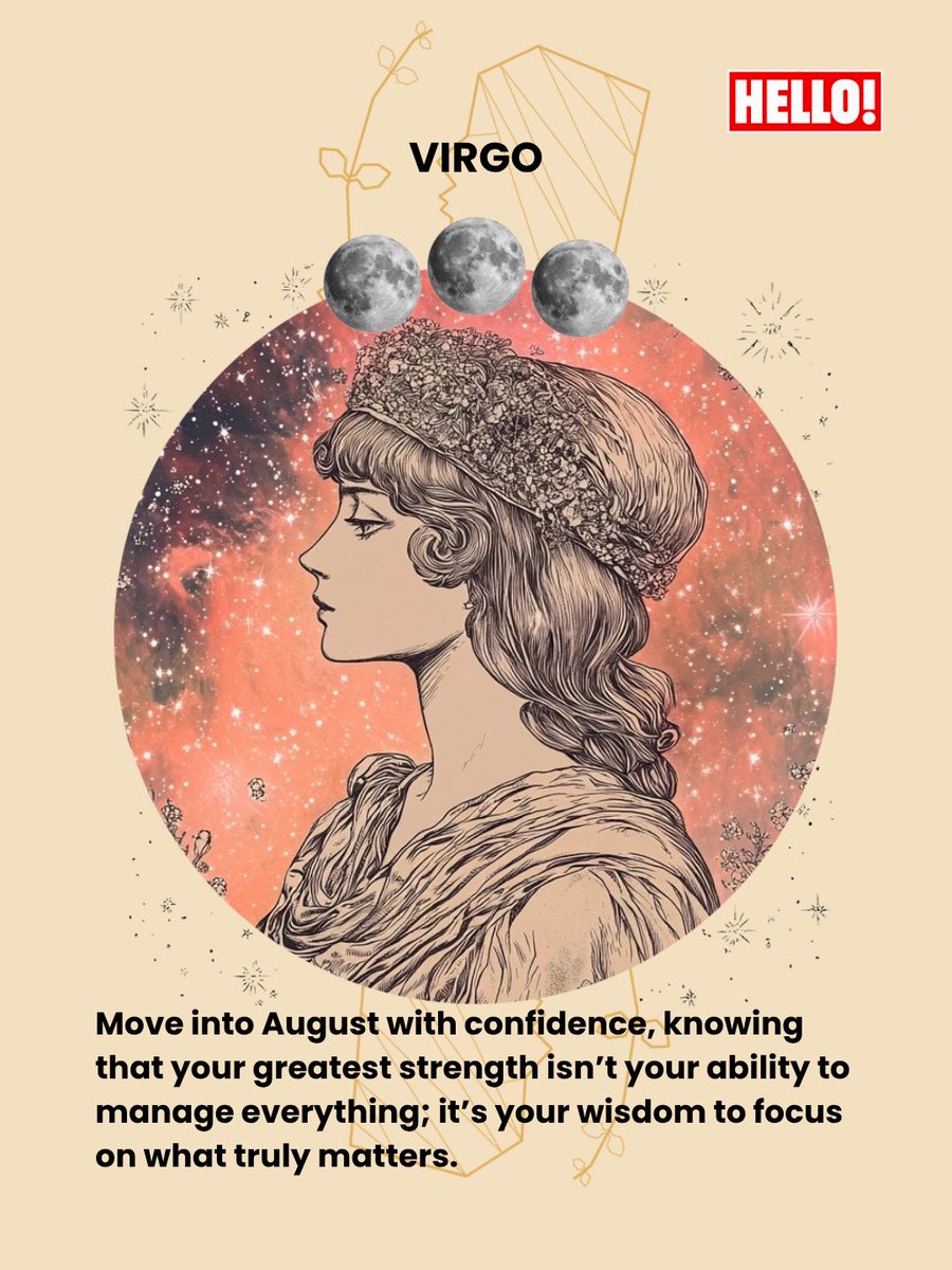 HELLOmagIndia's tweet photo. The last week of July calls for patience, precision, and a clear sense of direction. “As the Sun returns to your sign, your confidence begins to shine once again,” says our astrologer.
https://t.co/cEUoLU7TwX
#HELLOIndia #HELLOMagazine #HELLOHoroscope #Horoscope #Astrology https://t.co/6jLOAHxJJy
