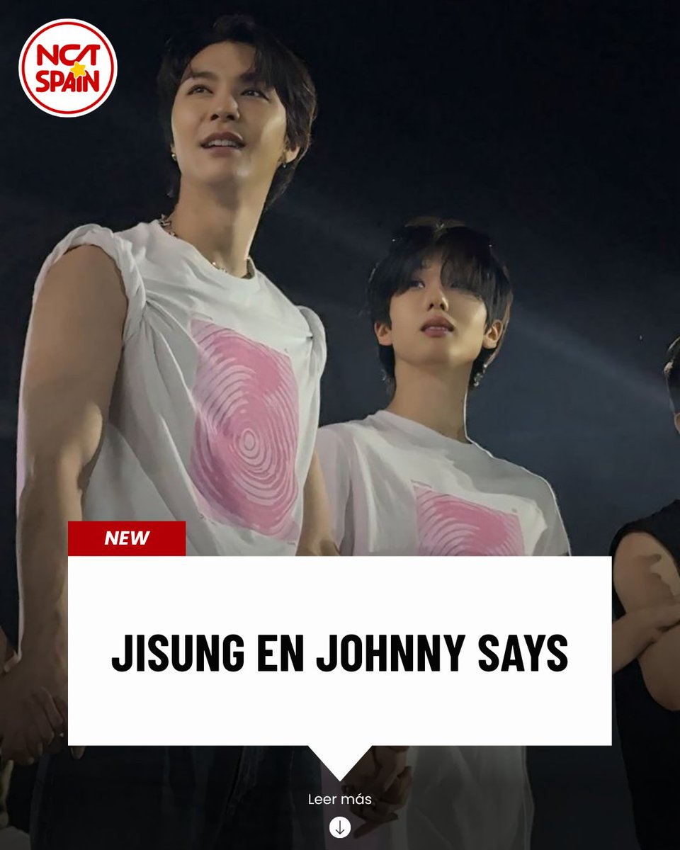 NCTSpainfb's tweet photo. [NEWS]220726

Jisung será el próximo invitado de 'Johnny Says'. El episodio se estrena el 29 de julio. ¡Dos Neos juntos! 🔥

No te olvides de seguir a @//nct.spain y @NCTSpainfb . Gracias.

🐺
#JISUNG #JOHNNY #JohnnySays #NCT https://t.co/ARsAuEo7mv
