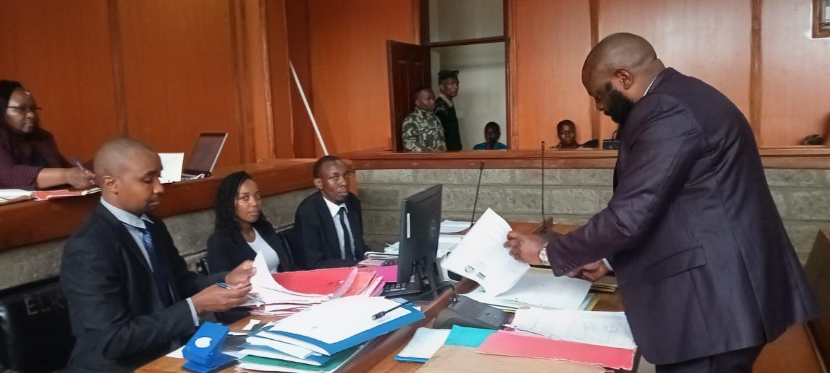Kenyajudiciary's tweet photo. NYERI: Update on court service delivery across the country. https://t.co/crfn51raKo