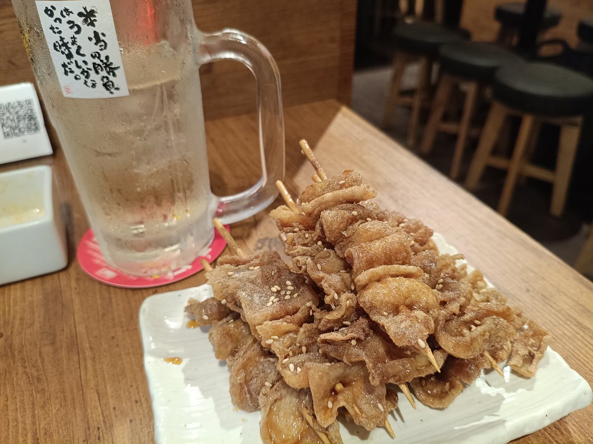 kinie334's tweet photo. 唐突に伝串が食べたくなる日もある https://t.co/P52tBxeqdh
