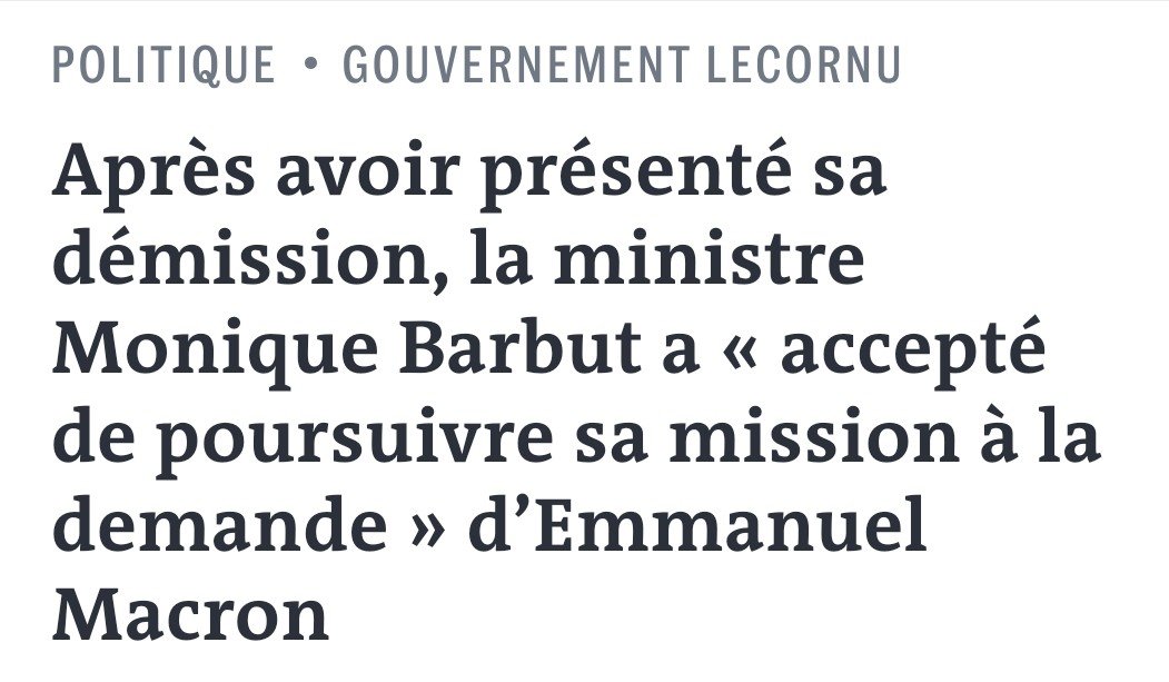 jdicajdisrien's tweet photo. -" je demissionne, la loi urgence agricole est ecocide et contre mes valeurs, c'est un scandale !"
-" non, tu restes.
-"Bon ok."

Quelle bande de clowns. https://t.co/LDwkA4A1Fu