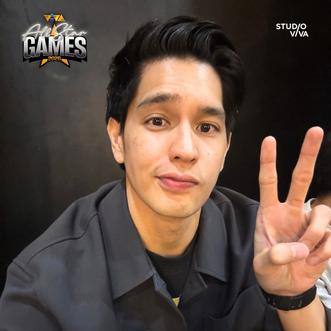 StudioVivaPH's tweet photo. TEAM VIVA ONE | Visuals on point!! Game face on with Gab Lagman!! 

Catch your favorite artists here at VIVA ALL STAR GAMES 2026 at The Big Dome on August 16, 2026. Make sure to grab your tickets now! https://t.co/ttNe1k8CHZ