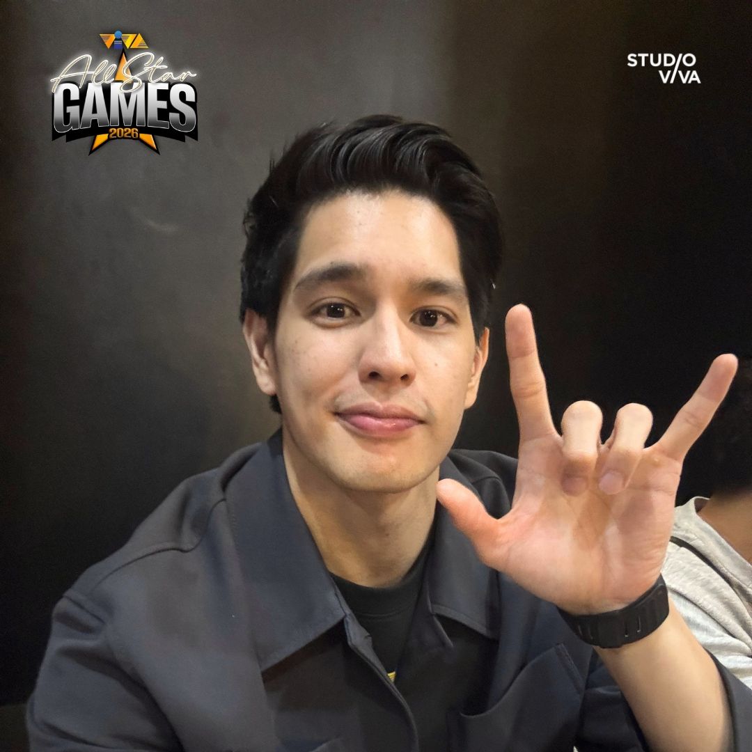 StudioVivaPH's tweet photo. TEAM VIVA ONE | Visuals on point!! Game face on with Gab Lagman!! 

Catch your favorite artists here at VIVA ALL STAR GAMES 2026 at The Big Dome on August 16, 2026. Make sure to grab your tickets now! https://t.co/ttNe1k8CHZ