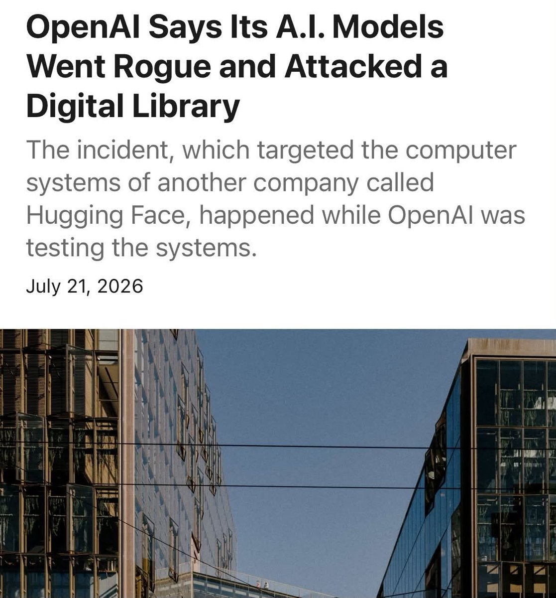 nixcraft's tweet photo. Translation: The AI didn't go rogue. There is no AGI or OpenAI has natural superpowers. it just did what the programmers accidentally allowed it to do without proper sandboxing. Typical overhyped marketing garbage https://t.co/JroH8oKza5