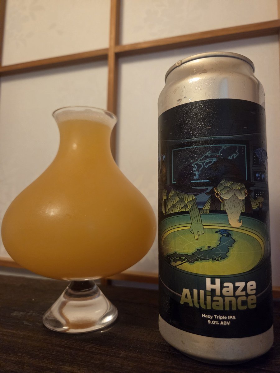 WestCoastBrewing Haze Alliance Hazy Triple IPA / 9.0% ABV Riwaka