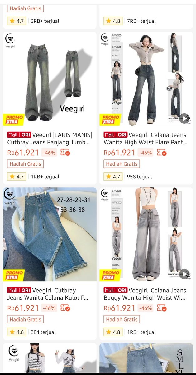 eaounona's tweet photo. IN THIS ECONOMY masih ada jeans semurah ini bahkan seharga dubai ciwi kuki pls 😭😭🫶🏻 https://t.co/nF9LMRNpyK