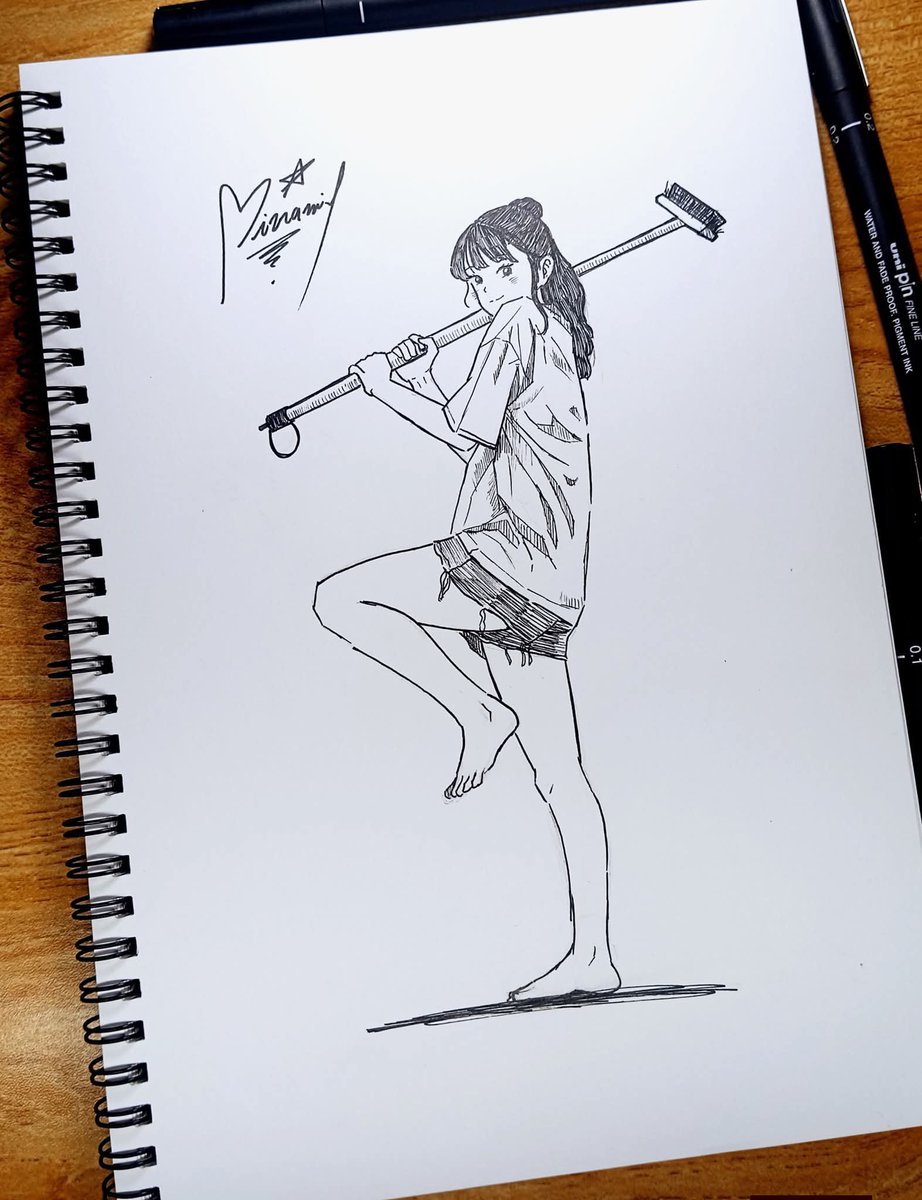 minamimi_26's tweet photo. #drawing #素描 #sketch #スケッチ #sketchbook #スケッチブック #doodle #rkgk #落書き #art #アート https://t.co/YDqyE2eRy7