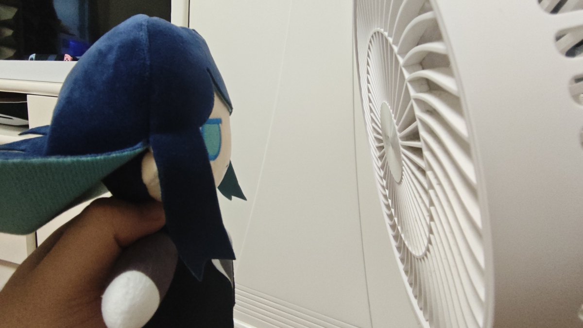 MeRegenerate01's tweet photo. 暑すぎて扇風機をガンガンに浴びまくるAdoちゃん
#Ado https://t.co/ULoJ3fnXhG